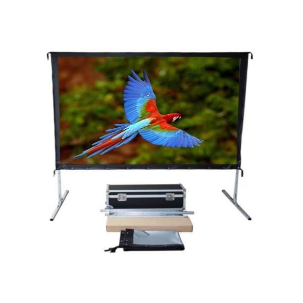 Liberty Screen Pro  Easy Fold Portable 113" 16:10 FWB (Front Projection)