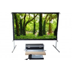 Liberty Screen Pro  Easy Fold Portable 120" 4:3 RGG (Rear Projection)