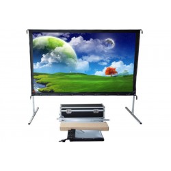 Liberty Screen Pro  Easy Fold Portable 170" 16:10 RGG (Rear Projection)