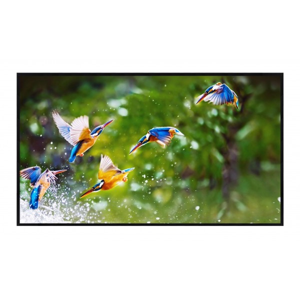 Liberty Grandview 77" (16:9) Zeroedge Fixed Fixed Frame Screen with 7 mm Frame (WW3 PS series White)