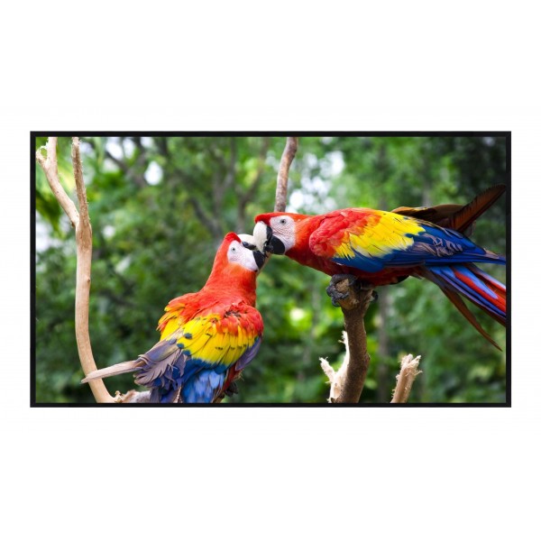 Liberty Grandview 92" (16:9) Zeroedge Fixed Fixed Frame Screen with 7 mm Frame (AW6 Acoustic Weaved)