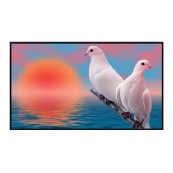 Liberty Grandview 112" (16:9) Zeroedge Fixed Fixed Frame Screen with 7 mm Frame (AW6 Acoustic Weaved)