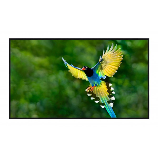 Liberty Grandview 120" (16:9) Zeroedge Fixed Fixed Frame Screen with 7 mm Frame (AW6 Acoustic Weaved)