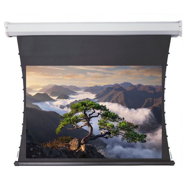 Liberty Redleaf 100" (16:9) Elite Tab Tension Screen with Matte White 4K Fabric