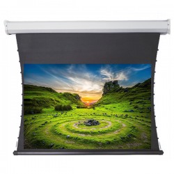 Liberty Redleaf 135" (16:9) Elite Tab Tension Screen with 3D Acoustic Fabric