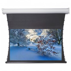 Liberty Redleaf 123" (16:9) Elite Tab Tension Screen with 3D Acoustic Fabric