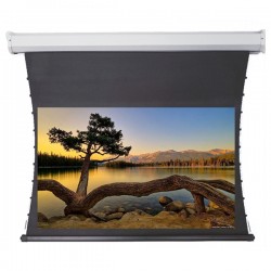 Liberty Redleaf 106" (16:9) Elite Tab Tension Screen with Matte White 4K Fabric