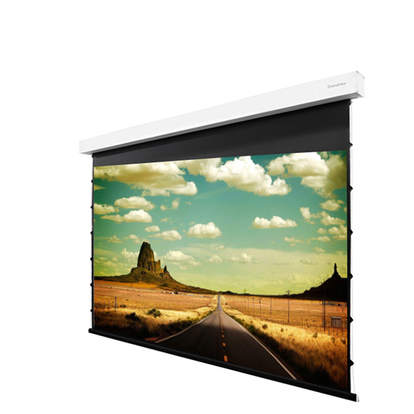 Liberty Grandview 120" (16:9) Fancy II. Tab Tension AW6 Acoustic Weave Motorized Screen.