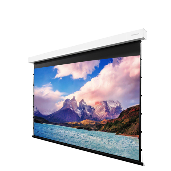 Liberty Grandview 150" (16:9) Fancy II. Tab Tension Motorized Screen.