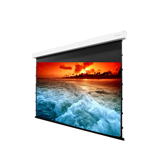 Liberty Grandview 123" (16:10) Fancy II. Tab Tension Motorized Screen.