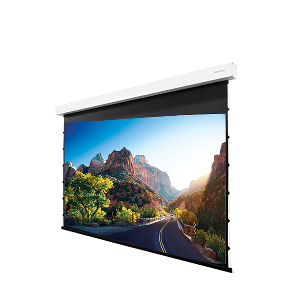 Liberty Grandview 150" (16:9) Fancy II. Tab Tension Motorized Screen.