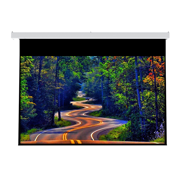 Liberty Grandview 400" (16:10) Large Stage Wooden Casing Matte White (WM9.) Fabric Somfy motorised Screen. (with wooden crate packing).