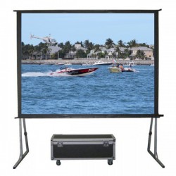 Liberty Grandview 229" (16:9) Fast Fold Screen with Matt White (RE3)  (with wooden crate packing)