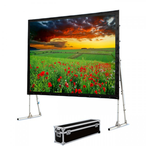 Liberty Grandview 138" (16:9) Fast Fold Screen Complete Drape Bar Kit