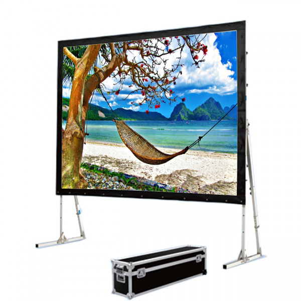 Liberty Grandview 170" (16:10) Fast Fold Drape Bar For Complete Kit Screen.