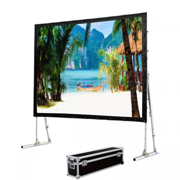 Liberty Grandview 189" (16:10) Fast Fold Screen Bottom Drape Only.