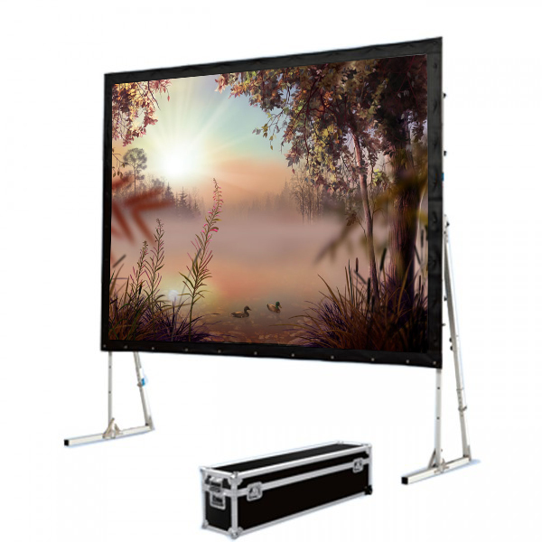 Liberty Grandview 120" (4:3) Fast Fold Drape Bar for complete Kit Screen.