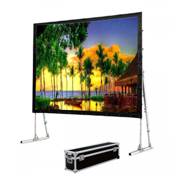 Liberty Grandview 174" (2.35:1) Fast Fold Screen Complete Drape Kit.
