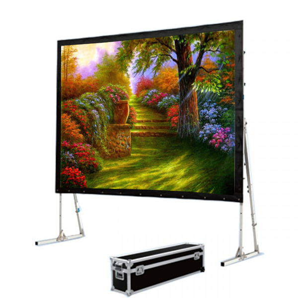 Liberty Grandview 217" (2.35:1) Fast Fold Screen Complete Drape Kit.