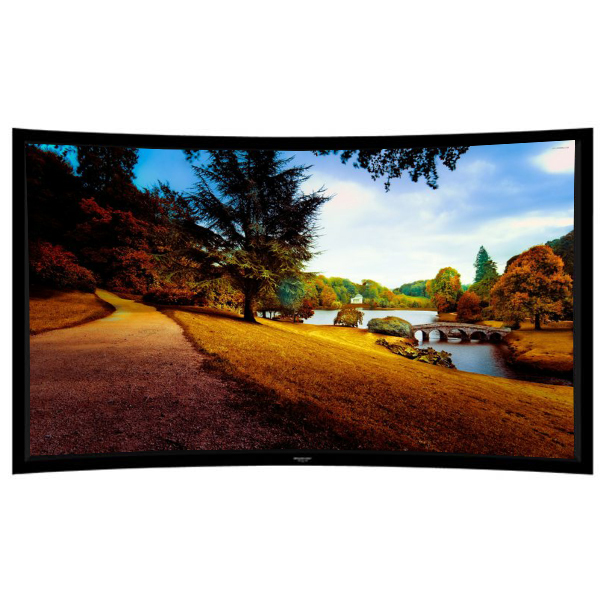 Liberty Grandview 125" (2.35:1) Prestige Curved Fixed Frame With 8cm PS. Series UHD130. Screen.
