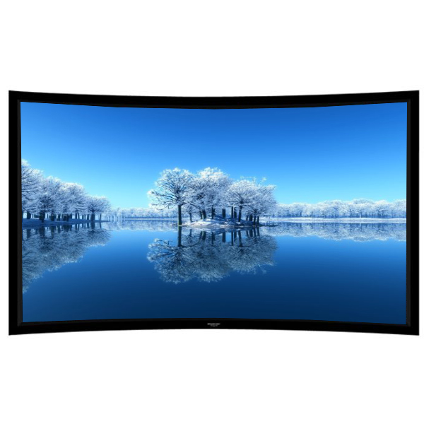 Liberty Grandview 125" (2.35:1) Prestige Curved Fixed Frame With 8cm PS. Series DY20. Dynamique 3D. Screen.