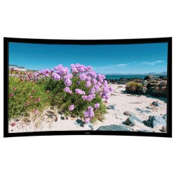 Liberty Grandview 106" (16:9) Prestige Curved Fixed Frame With 8cm PS. Series BG7. Grey Screen.