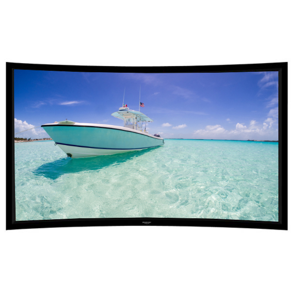 Liberty Grandview 106" (16:9) Prestige Curved Fixed Frame With 8cm PS. Series UHD130. Screen.