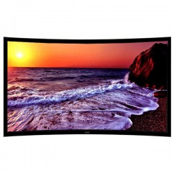 Liberty Grandview 106" (16:9) Prestige Curved Fixed Frame With 8cm PS. Series RE3. Rare Projection Screen.