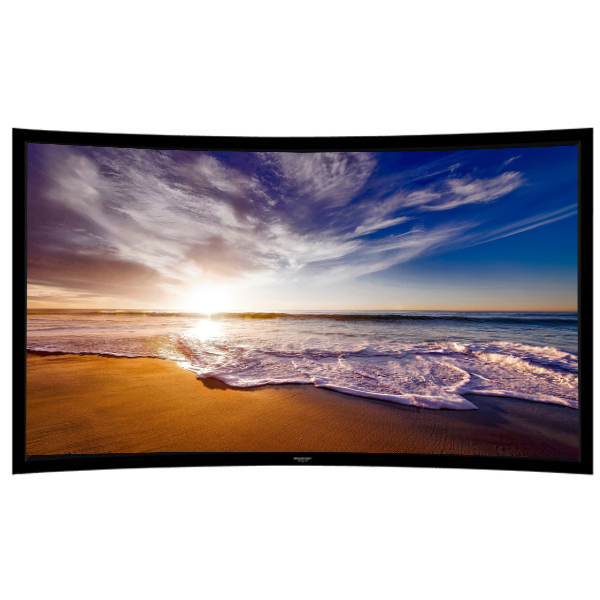 Liberty Grandview 120" (16:9) Prestige Curved Fixed Frame With 8cm PS. Series UHD130. Screen. 