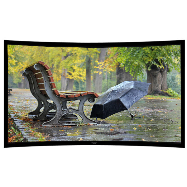 Liberty Grandview 133" (16:9) Prestige Curved Fixed Frame With 8cm PS. Series BG7. Grey Screen.