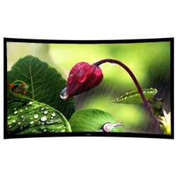 Liberty Grandview 133" (16:9) Prestige Curved Fixed Frame With 8cm PS. Series WW3. UHD130. Screen.