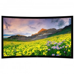 Liberty Grandview 150" (16:9) Prestige Curved Fixed Frame With 8cm PS. Series WW3. UHD130. Screen.