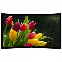 Liberty Grandview 189" (16:10) Ultimate Curved Fixed Frame 10cms PS. Series DY20. Dynamique 3D. Screen.
