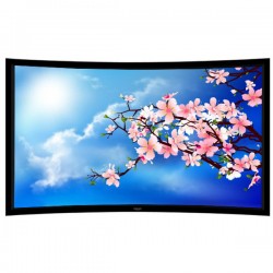 Liberty Grandview 189" (16:10) Ultimate Curved Fixed Frame 10cms PS. Series RE3. Rare Projection Screen.