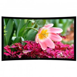 Liberty Grandview 94" (16:10) Prestige Curved Fixed Frame With 8cm PS. Series WB7. White Screen.