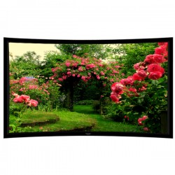 Liberty Grandview 94" (16:10) Prestige Curved Fixed Frame With 8cm PS. Series UHD130. Screen.