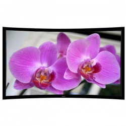 Liberty Grandview 94" (16:10) Prestige Curved Fixed Frame With 8cm PS. Series AW6. Acoustic Weaved Screen.