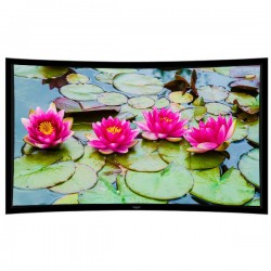 Liberty Grandview 109" (16:10) Prestige Curved Fixed Frame With 8cm PS. Series BG7. Grey Screen.