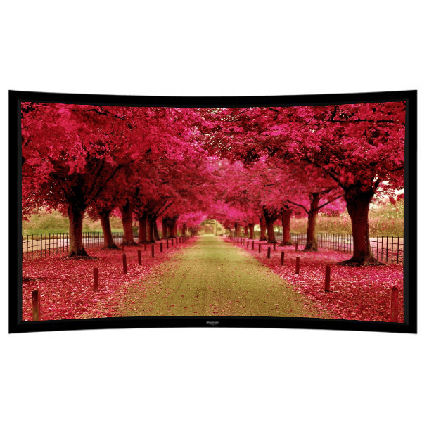 Liberty Grandview 109" (16:10) Prestige Curved Fixed Frame With 8cm PS. Series DY20. Dynamique 3D. Screen.