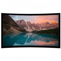 Liberty Grandview 113" (16:10) Prestige Curved Fixed Frame With 8cm PS. Series WB7. White Screen.