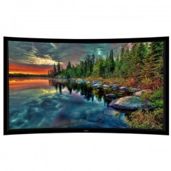 Liberty Grandview 113" (16:10) Prestige Curved Fixed Frame With 8cm PS. Series RE3. Rare Projection Screen.