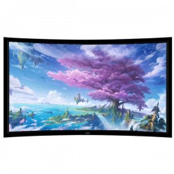 Liberty Grandview 123" (16:10) Prestige Curved Fixed Frame With 8cm PS. Series DY20. Dynamique 3D. Screen.