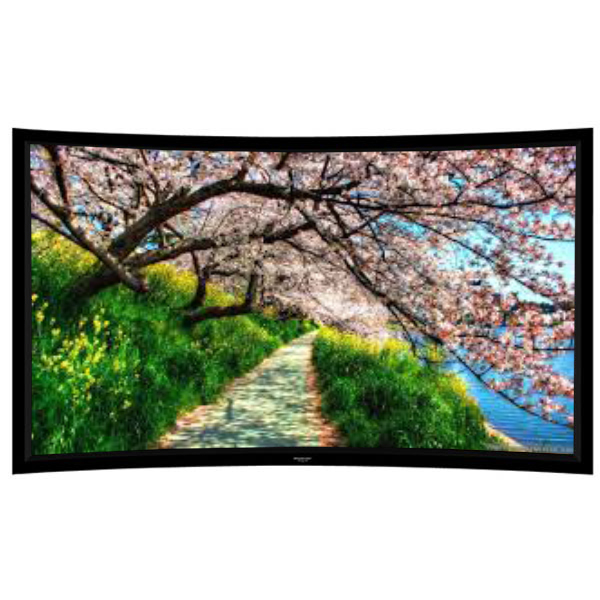 Liberty Grandview 130" (16:10) Prestige Curved Fixed Frame With 8cm PS. Series WB7. White Screen.