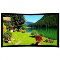 Liberty Grandview 130" (16:10) Prestige Curved Fixed Frame With 8cm PS. Series UHD130. Screen.