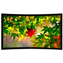 Liberty Grandview 130" (16:10) Prestige Curved Fixed Frame With 8cm PS. Series RE3. Rare Projection Screen.