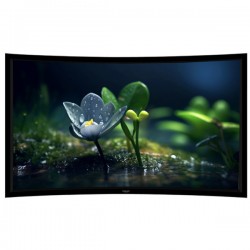 Liberty Grandview 137" (16:10) Prestige Curved Fixed Frame With 8cm PS. Series UHD130. Screen.