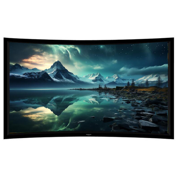Liberty Grandview 137" (16:10) Prestige Curved Fixed Frame With 8cm PS. Series DY20. Dynamique 3D. Screen.