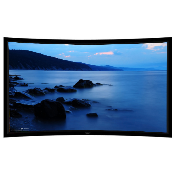Liberty Grandview 137" (16:10) Prestige Curved Fixed Frame With 8cm PS. Series RE3. Rare Projection Screen.