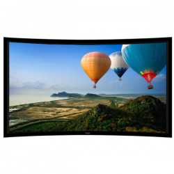 Liberty Grandview 150" (16:10) Prestige Curved Fixed Frame With 8cm PS. Series WB7. White Screen.