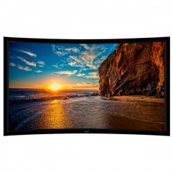 Liberty Grandview 150" (16:10) Prestige Curved Fixed Frame With 8cm PS. Series UHD130. Screen.
